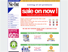 Tablet Screenshot of nic-out.com